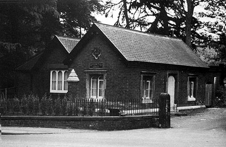 The Lodge and entrance way to Lenton Firs. Photograph by Paul Bexon