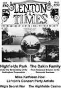 Front cover of Issue 40 - Lenton Times