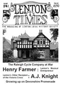 Front cover of Issue 41 - Lenton Times. Our front cover photograph features No.84 Sherwin Road.