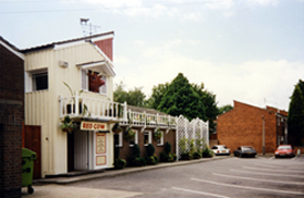Undated photograph of The Red Cow public house