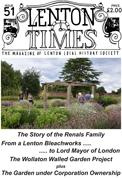 Front cover of Issue 51 - Lenton Times